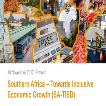 Southern Africa – towards inclusive economic growth (SA-TIED)