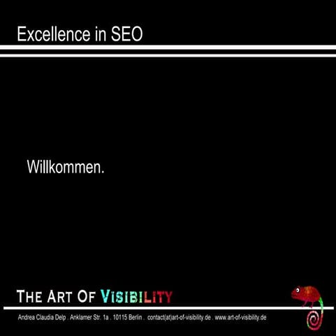 Präsentation SEO CAMPIXX 2016 - Andrea Claudia Delp