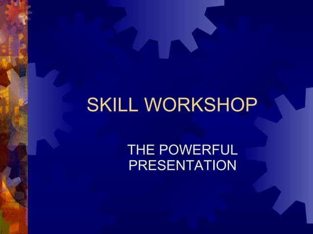 Presentation Skills