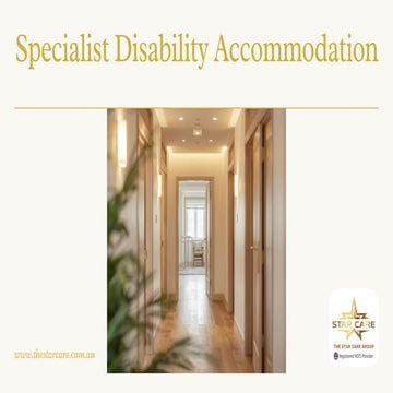 Specialist Disability Accommodation in Perth - Star Care | PDF
