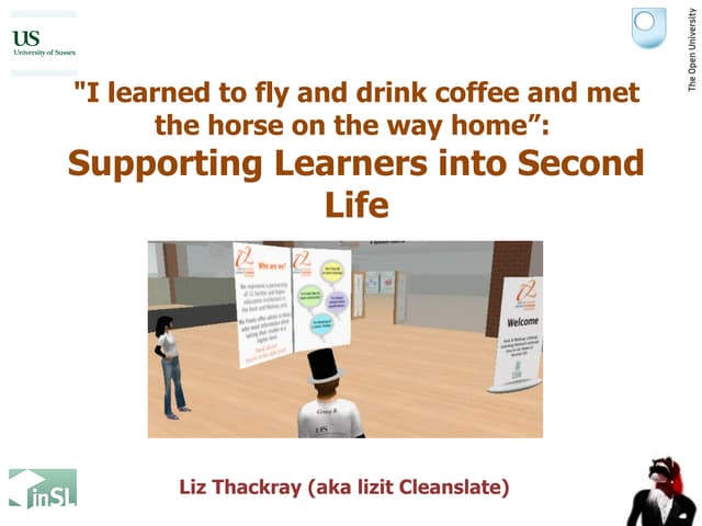I learned to fly and drink coffee and met the horse on the way home”: