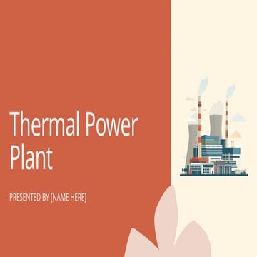 THERMAL POWER PLANTS DESIGN | PDF