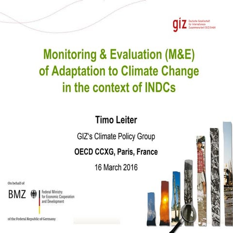 6.1.2 Methodologies for climate rational for adaptation - WMO | PPTX