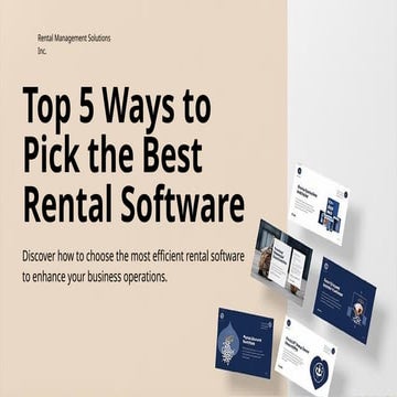 Show rental management system - Flex Rental Solutions | PDF