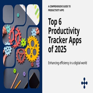 Top 06 Productivity Tracker Apps of 2025