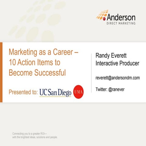 10 Action Items to Become Successful in Marketing