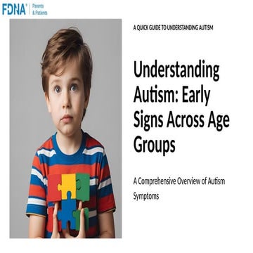 Understanding Autism Early Signs Across Age Groups