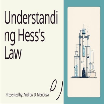Hess's law | PPT