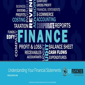 Understanding Your Financial Statements