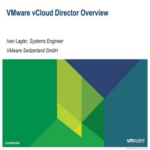 Presentation   v mware v-cloud director overview