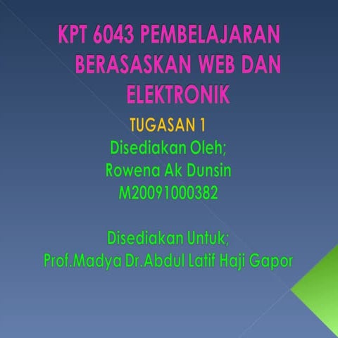 Presentation web (sem 3)