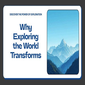 Zackary Goncz on Why Exploring the World Transforms the Way We Think ...