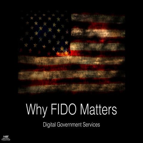 Why FIDO Matters: Digital Government Services