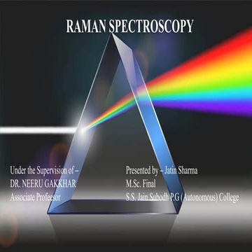Raman Spectroscopy PPT.pptx