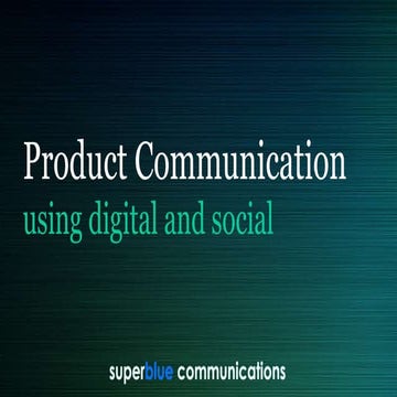 Digital and Social Media for Startups