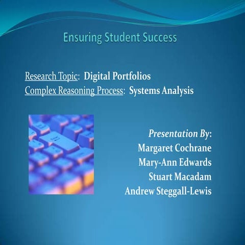 Digital Portfolios