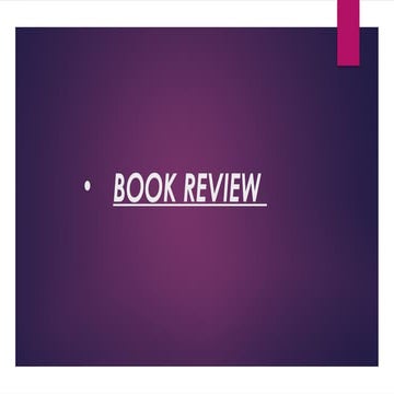 Presentation (1)-1.pptx presentation of book | PPTX