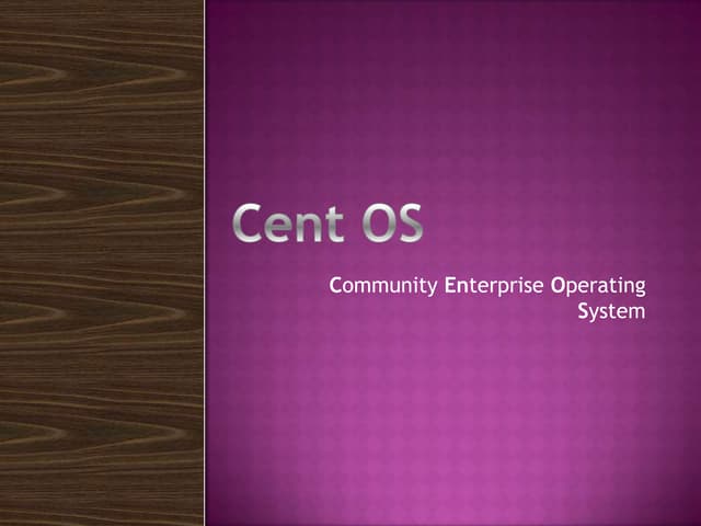 centOS
