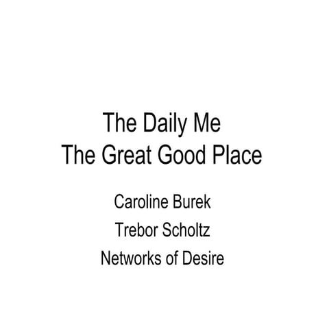 Networks Presentation