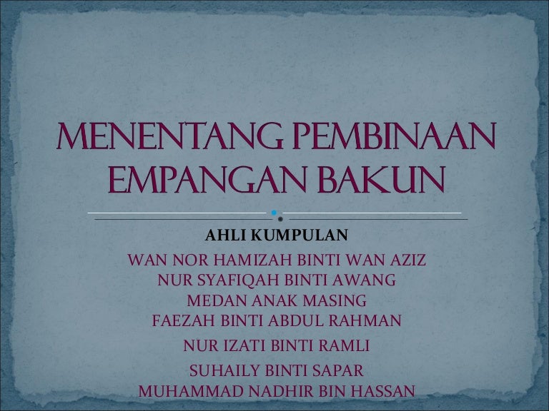 Menentang Pembinaan Empangan Bakun Debat Geosekit
