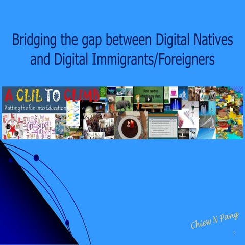 Presentation1Bridging the Gap Between Digital Natives and Immigrants/Foreigners