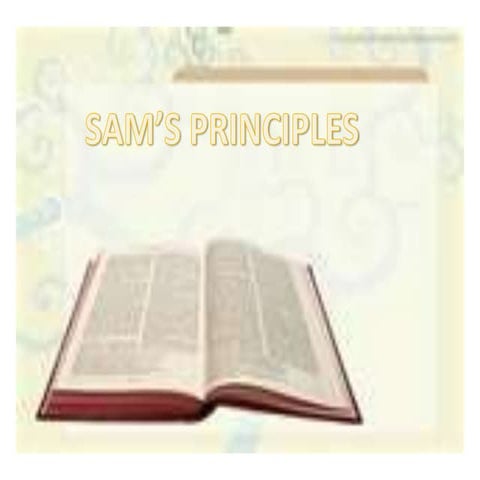 Sam's Principle