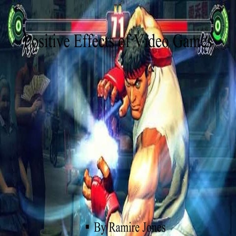 Positive effects of video games