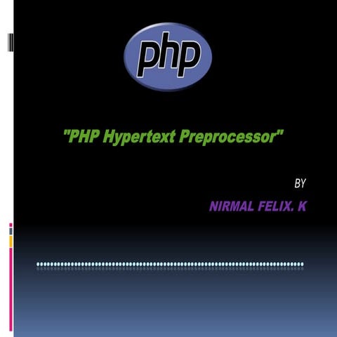 php basics | PPT