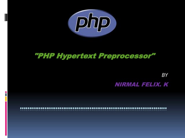 php basics