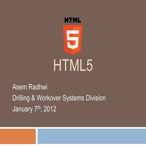 HTML5 | PPT