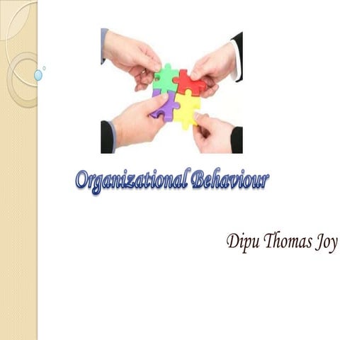 organisational behaviour