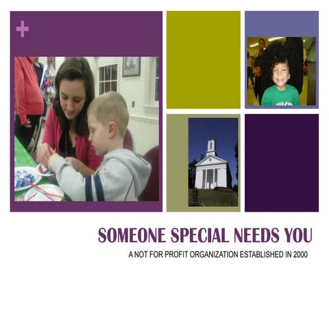 Someone Special Needs You | PPTX