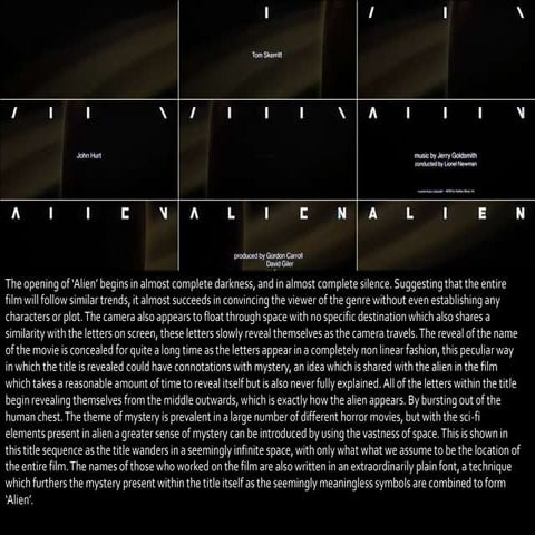 Textual analysis of se7en | PPTX