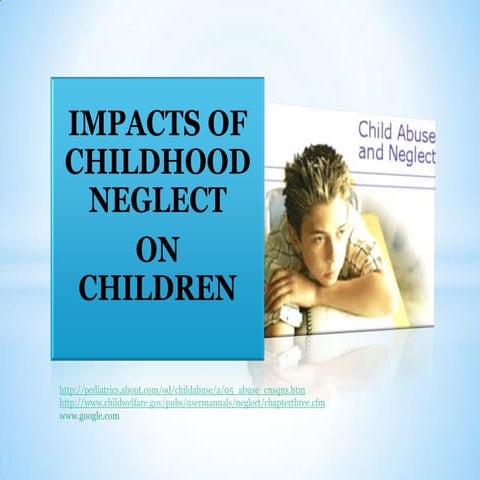 Child abuse symptoms, indicators and impact | PPT