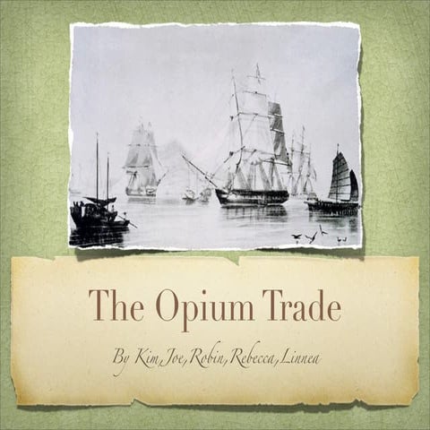 The Opium Trade