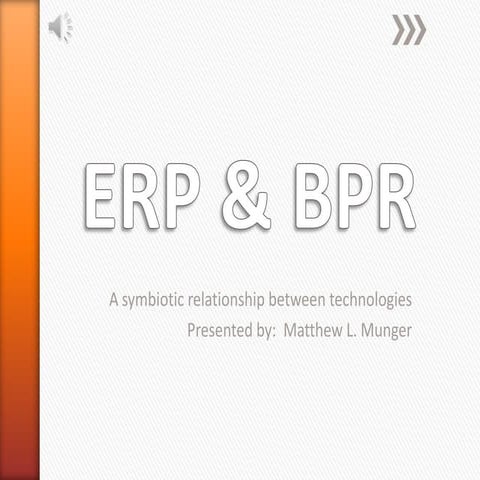 ERP & BPR