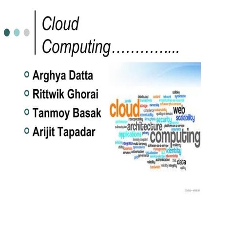 Cloud Computing