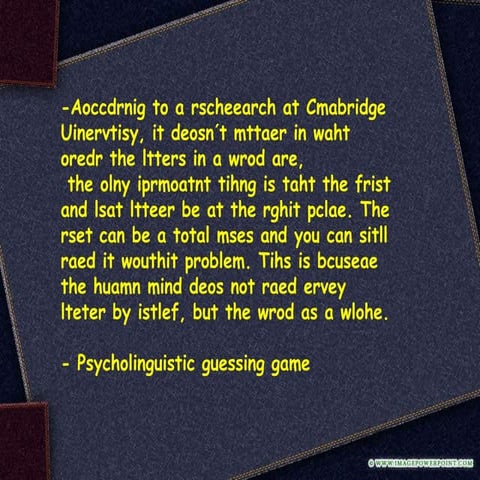 Whole Language Approach