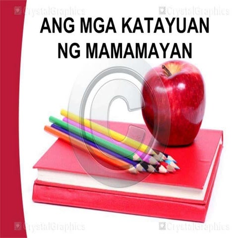 ang mga katayuan ng mamamayan noon.