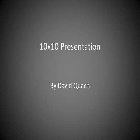 Presentation10x10