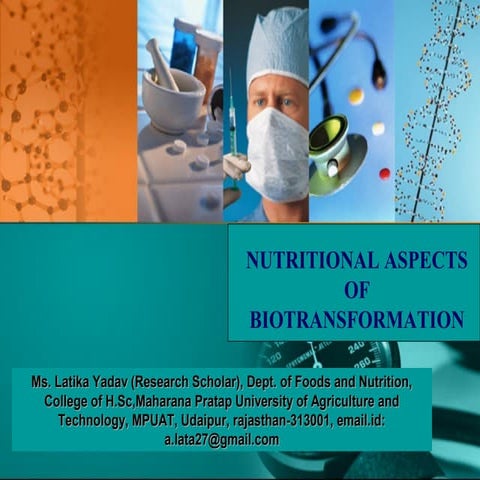 nutritional aspects of biotransformation