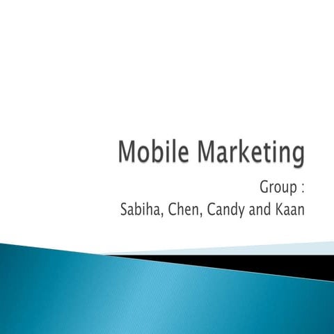 mobile marketing