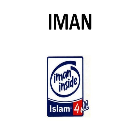 symptom of weak iman