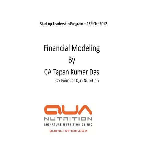 Financial Modelling 