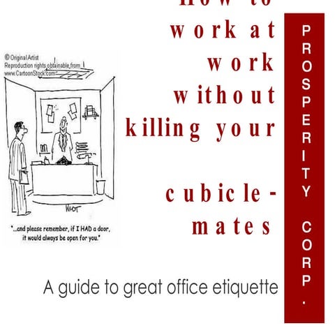 Cubicle Etiquettte | PPT