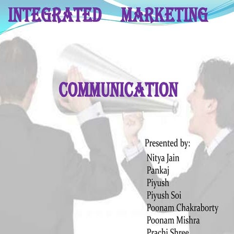 integrated marketing communication