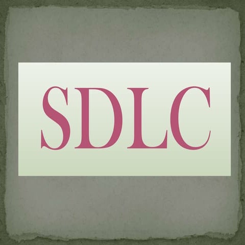 SDLC
