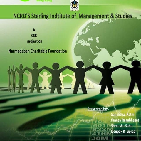 csr report DEEPAK R GORAD 