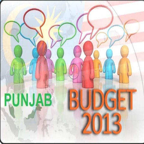 PUNJAB BUDGET 2013-2014 PAKISTAN