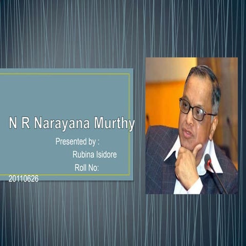 Narayan Murthy Leadership